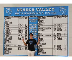 SV Diver, Isaiah Clerkley, smashes records!
